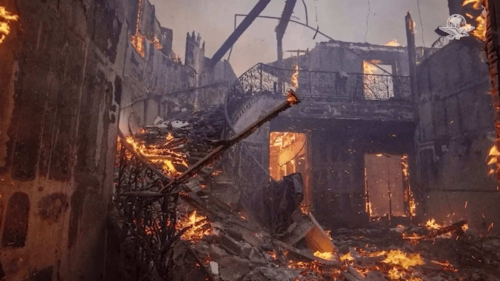Destrucción causada por incendios en Los Ángeles