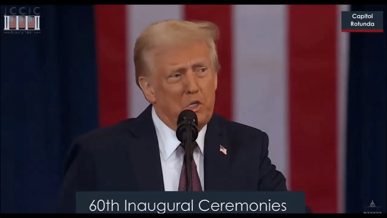 Trump habla de su responsabilidad como comandante en jefe