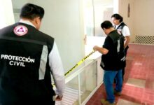 Accidente en elevador del ayuntamiento de Cozumel