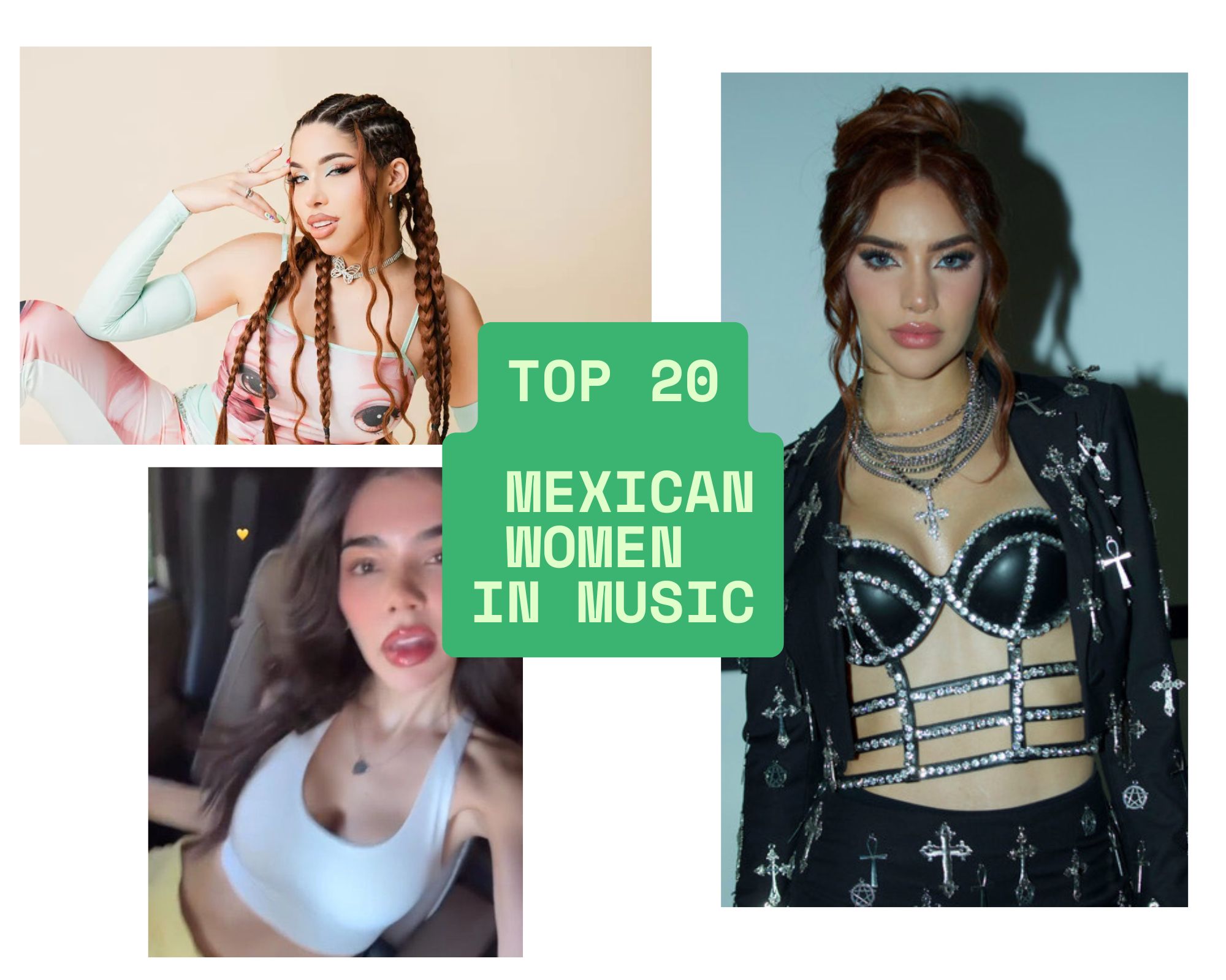 Top Mujeres Mexicanas en la música 2025