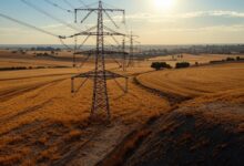 Apagón en Europa por clima extremo