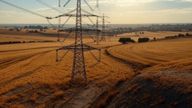 Apagón en Europa por clima extremo