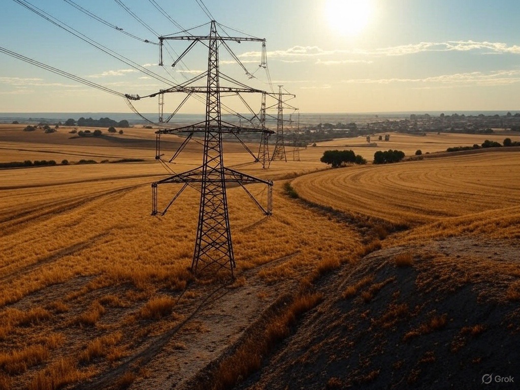 Apagón en Europa por clima extremo