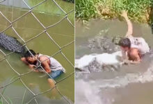 Ataque de cocodrilo en Filipinas