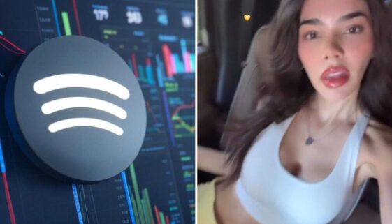 Oyentes fantasma de Kenia Os en spotify