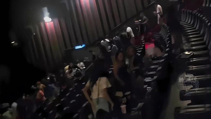 Incendio en cine de playa del carmen