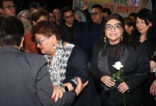 Clara Brugada en Funeraria