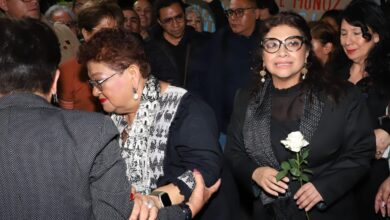 Clara Brugada en Funeraria