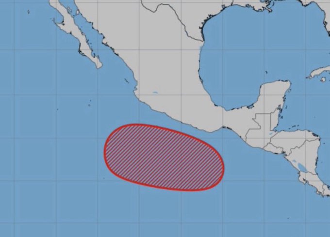 Disturbio Tropical en pacífico Mexicano