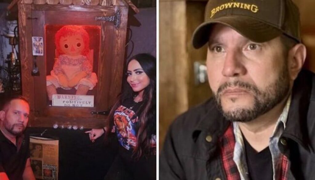 Dan Rivera and Anabelle Doll