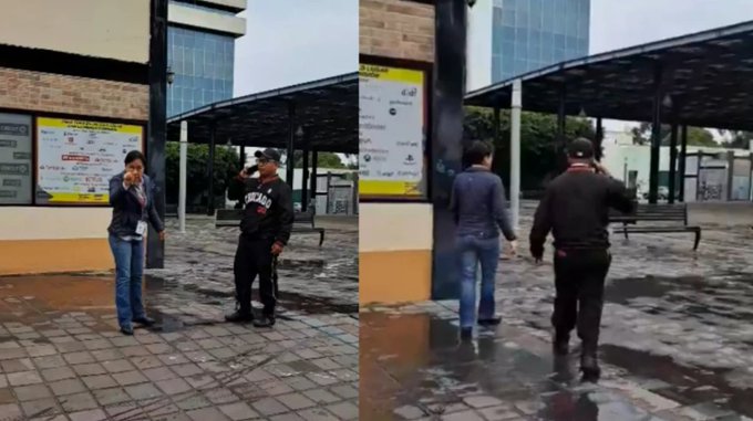 Funcionaria de Jumapa en Celeya amenaza a ciudadano