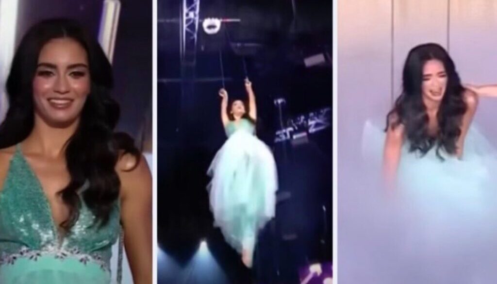 Accidente en MIss Universo Latina 2025