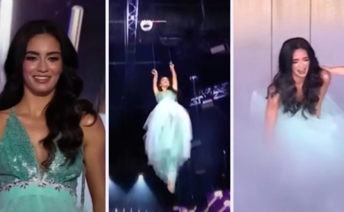 Accidente en MIss Universo Latina 2025