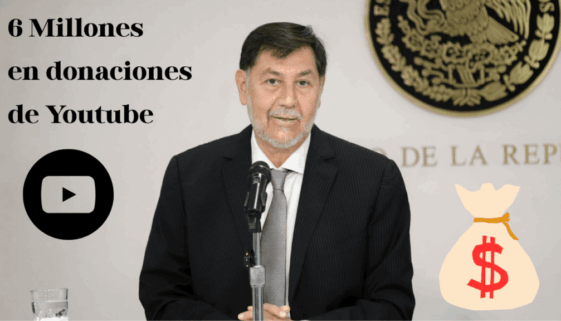 Gerardo Fernández Noroña ha experimentado un drástico incremento en el apoyo financiero de sus seguidores a través de donaciones