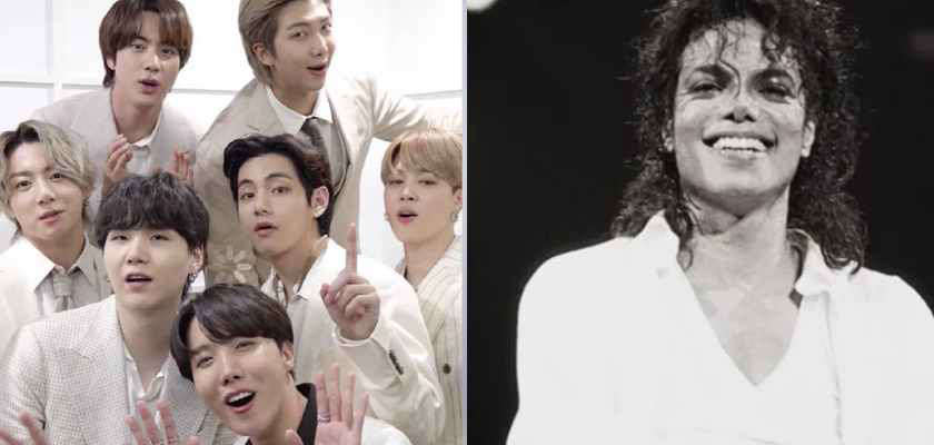 BTS Graba Canciones Inéditas de Michael Jackson