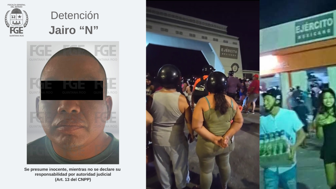 Detención de soldado en Cozumel por presunto abuso sexual a niña de 9 años