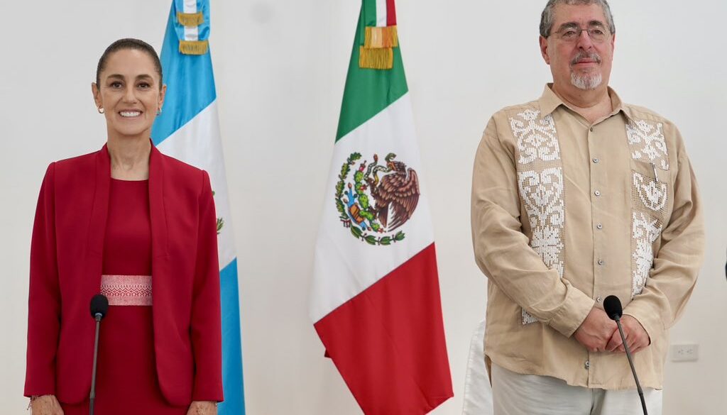 Claudia Sheinbaum visita Guatemala