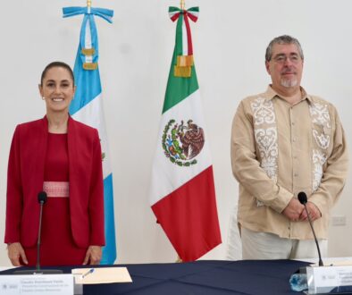 Claudia Sheinbaum visita Guatemala